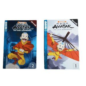 Nickelodeon Avatar The Last Airbender Manga Books Volumes 1 & 2
